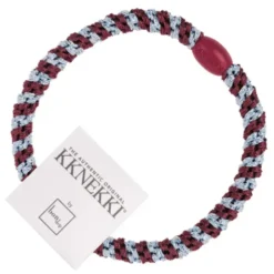 Haargummi KKNEKKI Slim - rosewood seablue glitter