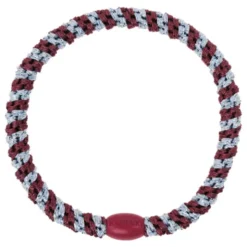 Haargummi KKNEKKI Slim - rosewood seablue glitter