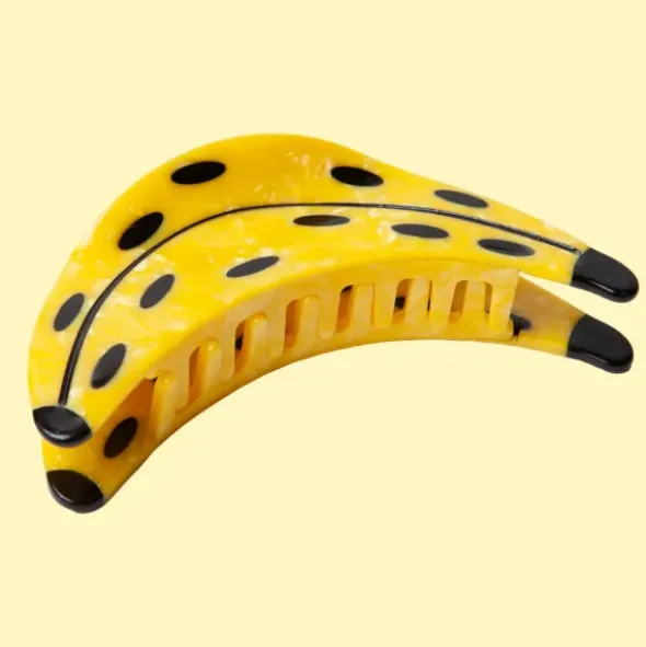 Haarklammer Banane