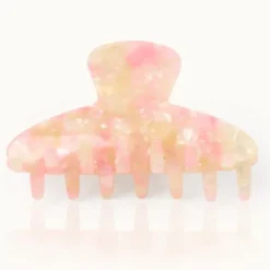 Haarklammer CLASSIC 9 x 4 cm, Cheesecake rosa