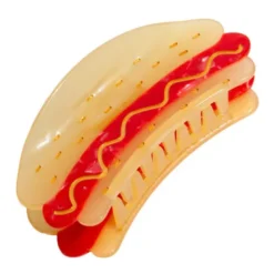 Haarklammer Hot Dog