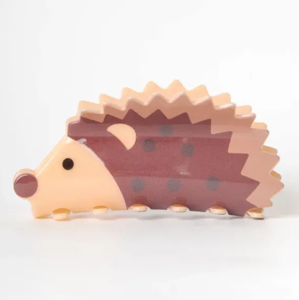 Haarklammer Igel - großer Haarclip 10 cm