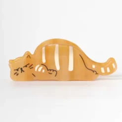 Haarklammer Katze - großer Haarclip 8 cm