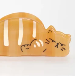 Haarklammer Katze - großer Haarclip 8 cm