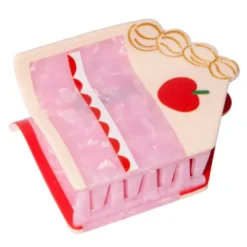 Haarklammer Kuchen rosa