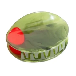 Haarklammer Olive