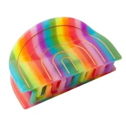 Haarklammer Regenbogen bunt