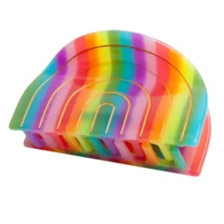 Haarklammer Regenbogen bunt