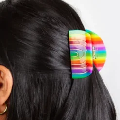 Haarklammer Regenbogen bunt
