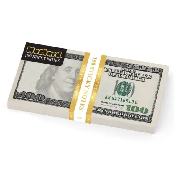 Haftnotizblock Geldscheine 100 Dollar Noten