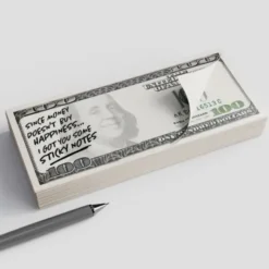 Haftnotizblock Geldscheine 100 Dollar Noten