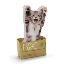 Haftnotizzettel Cat in a Box