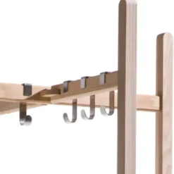 Haken 4er-Set aus Edelstahl für Garderobe New Hang On