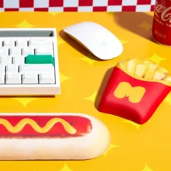 Handgelenkauflage Tastatur - Hot Dog 40 cm
