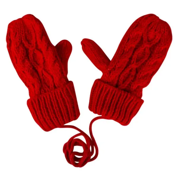 Handpflegeset La Belle Femme Weihnachten - Handcreme & Strickhandschuhe