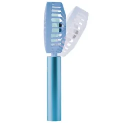 Handventilator FLOW - Akku Ventilator mit Standfuß, blau
