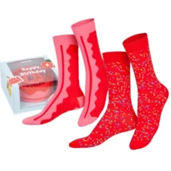 Happy Birthday Socks - Socken Geburtstagstorte