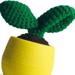 Häkelkaktus im Topf, DIY Häkel Set - Leaf