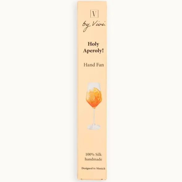 Holzfächer Seide - Handfächer Holy Aperoly