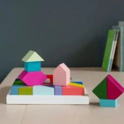 Holzspiel THIRTY bunt - Puzzle, Objekt, Baukasten