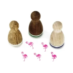 Holzstempel Mini - Flavio Flamingo