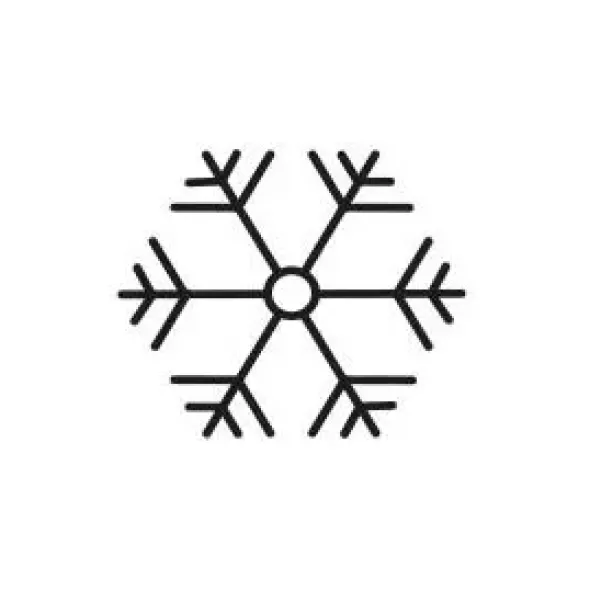 Holzstempel Mini - Flocke