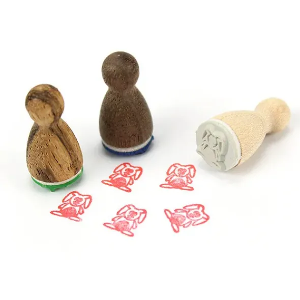 Holzstempel Mini - Harald Hase