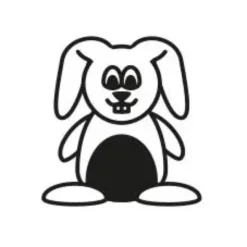 Holzstempel Mini - Harald Hase