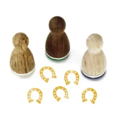 Holzstempel Mini - Hufeisen