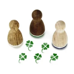 Holzstempel Mini - Klee