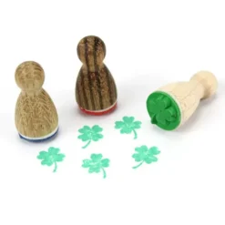Holzstempel Mini - Klee 2