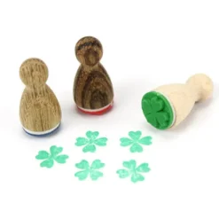 Holzstempel Mini - Kleeblatt