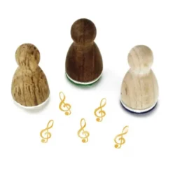 Holzstempel Mini - Notenschlüssel