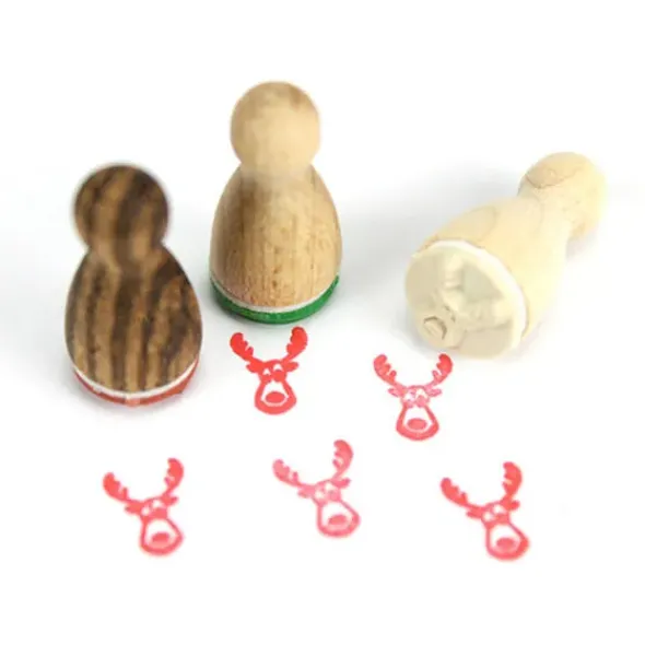 Holzstempel Mini - Rainer Rentier
