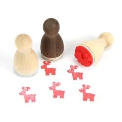 Holzstempel Mini - Rudi Rentier