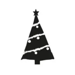 Holzstempel Mini - Tannenbaum