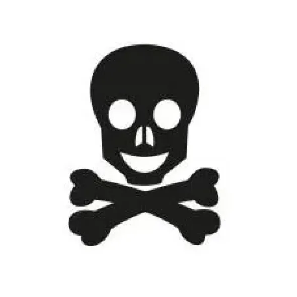 Holzstempel Mini - Totenkopf