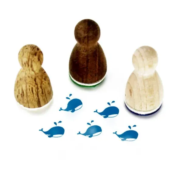 Holzstempel Mini - Walther Wal