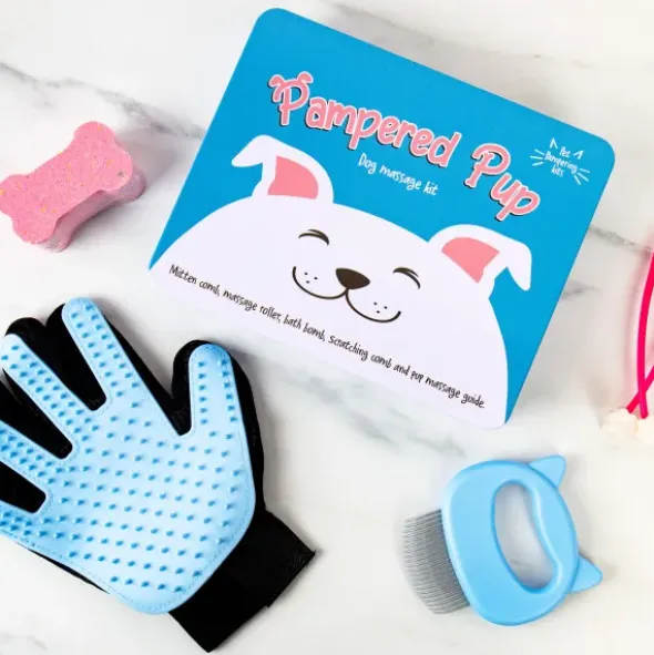 Hunde Massage Set PAMPERED PUP