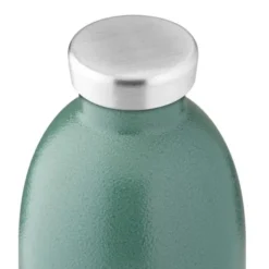 Isolierflasche 850 ml CLIMA – doppelwandige Trinkflasche aus Edelstahl moos grün