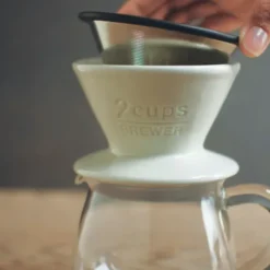 Kaffeefilter 2cups aus Edelstahl