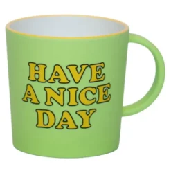Kaffeetasse Snoopy HAVE A NICE DAY – Peanuts Tasse grün