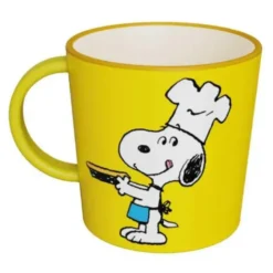 Kaffeetasse Snoopy LOVE COOKING - Peanuts Tasse gelb