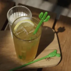 Kaktus Cocktailrührer Set - 6 Stück