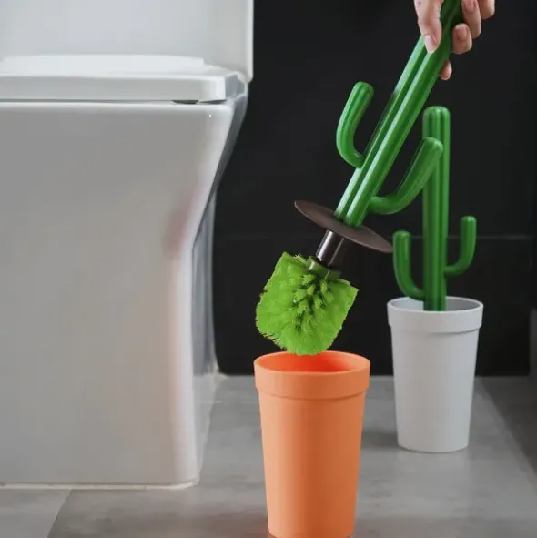 Kaktus Toilettenbürste Cacbrush, weiß