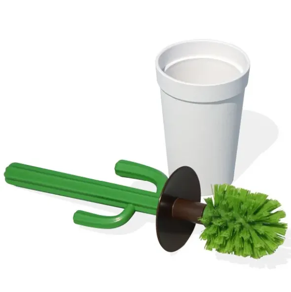 Kaktus Toilettenbürste Cacbrush, weiß
