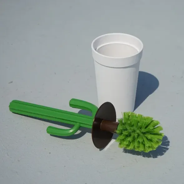 Kaktus Toilettenbürste Cacbrush, weiß