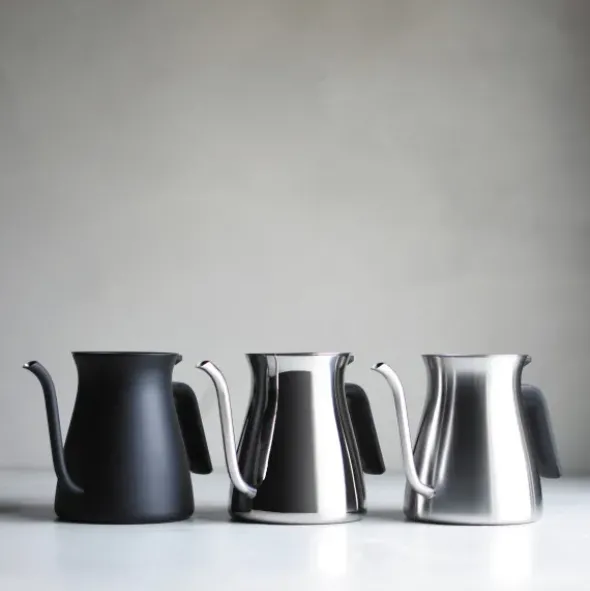 Kanne POUR OVER KETTLE 900 ml, weiß