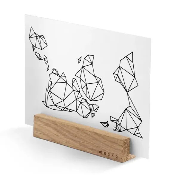 Kartenhalter Holz - Simple Change