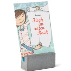 Kartenhalter PR aus Beton